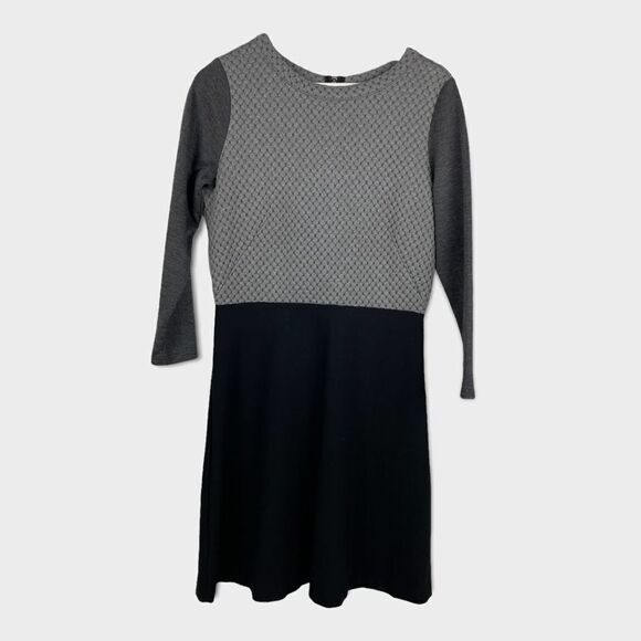 Loft Textured Color-Block Dress size 6 - Picture 1 of 6